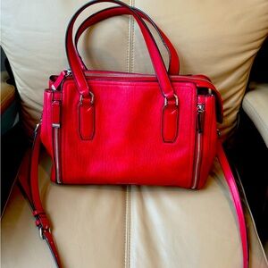 Calvin Klein Red Shoulder Bag